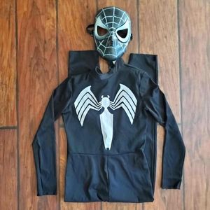 Marvel Venom Body Suit And Mask Hallowwen Costume